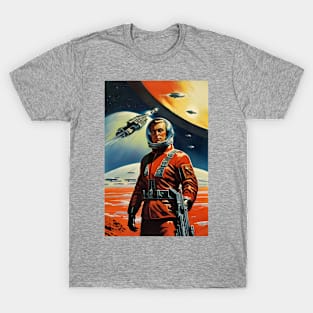 Soviet cosmonaut on mars T-Shirt